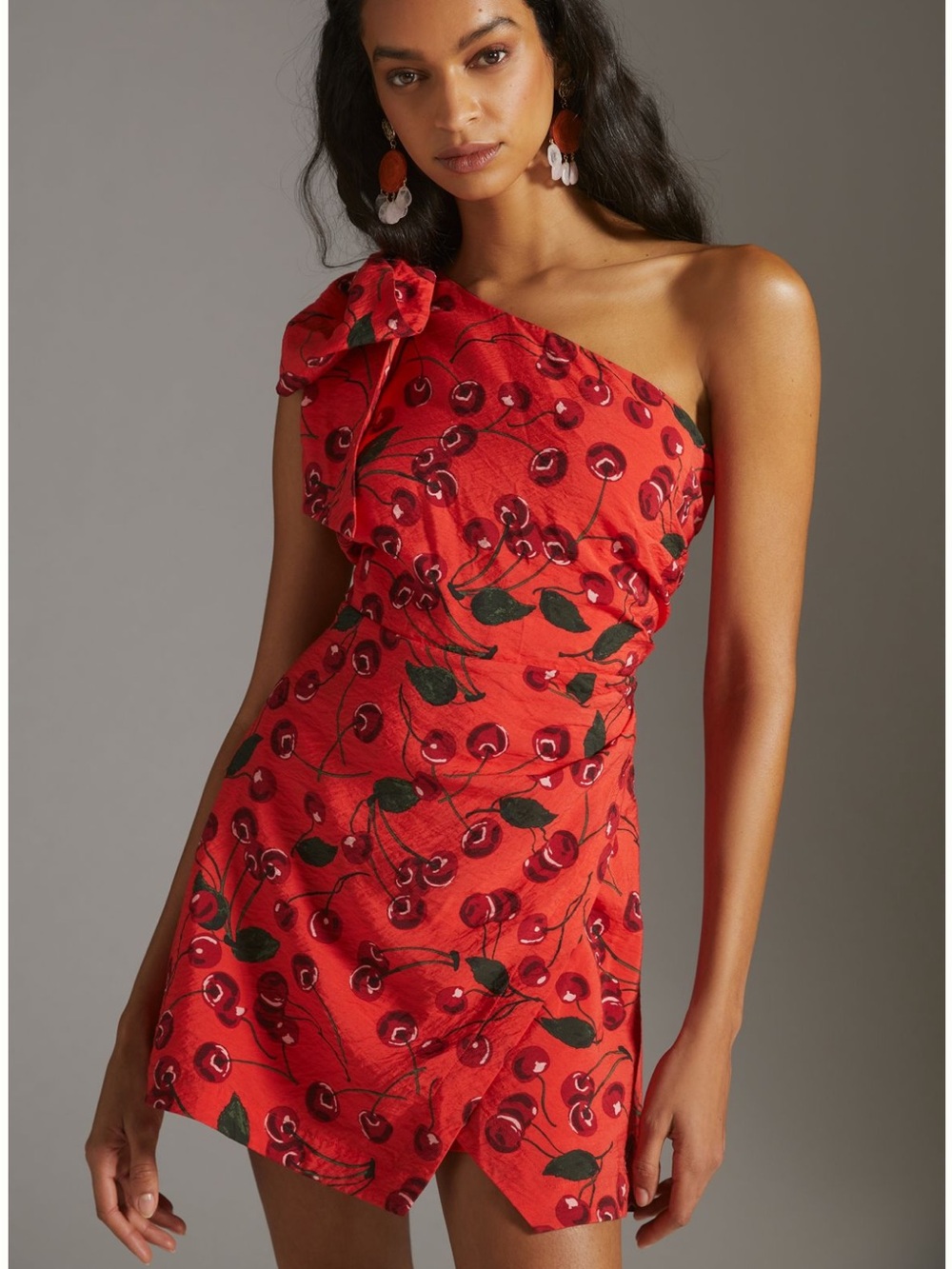 Maeve One-Shoulder Printed
Mini Dress